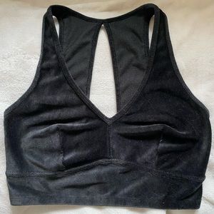 Velour Sports bra